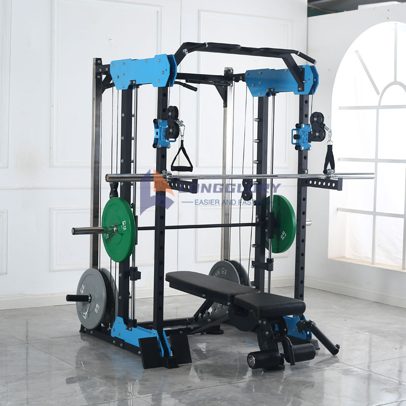 Jakie mięśnie może trenować szafkę Smith Machine?