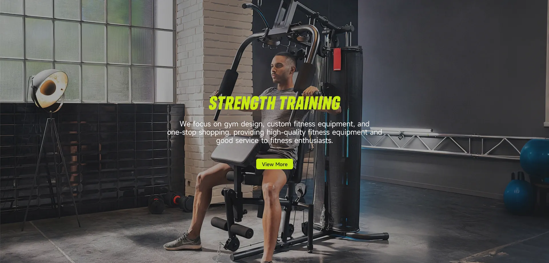 Chińska maszyna do treningu siłowego