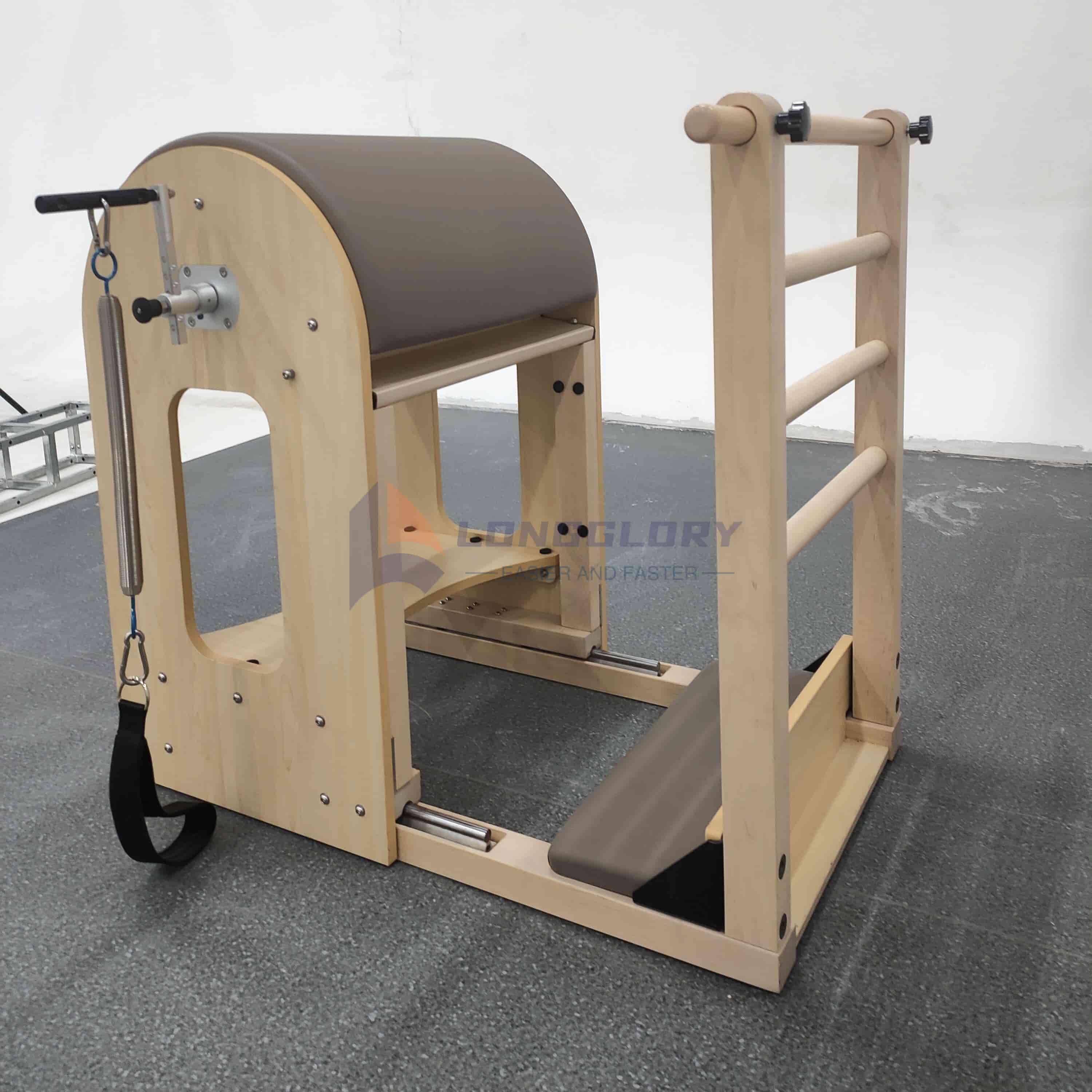 Regulowana beczka drabinkowa z drewna klonowego