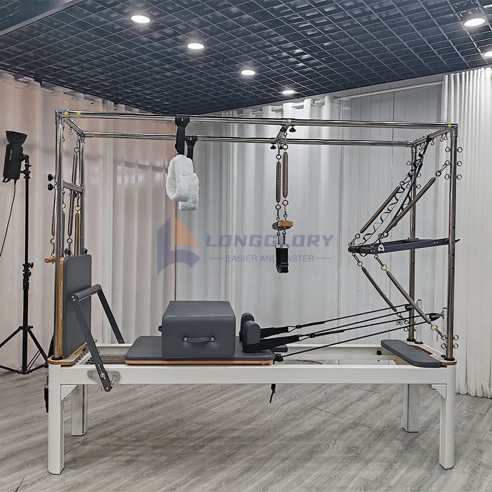 Aluminiowy pilates cadillac reformer trzy w jednym