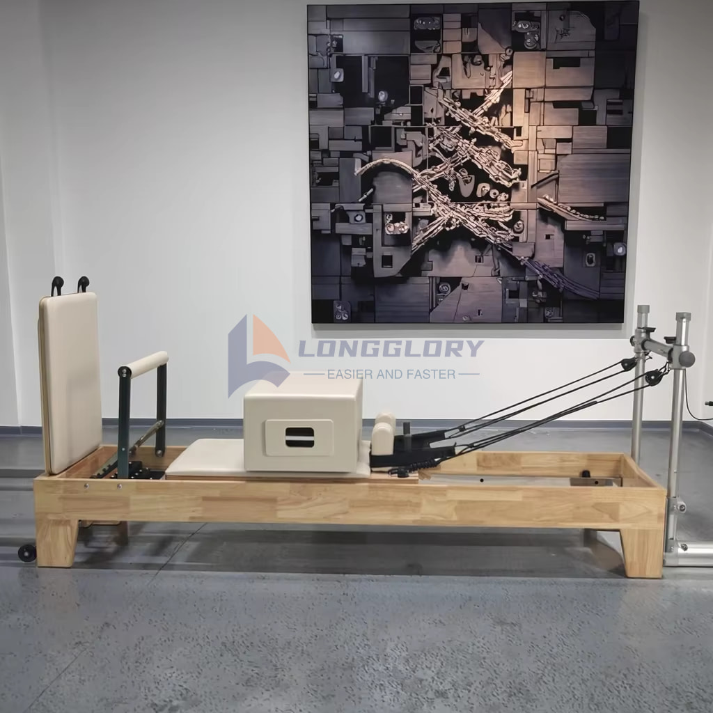 Oak Wood Pilates Reformer