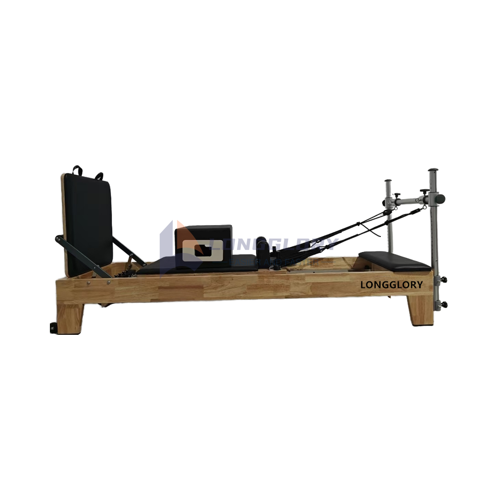 Oak Wood Pilates Reformer
