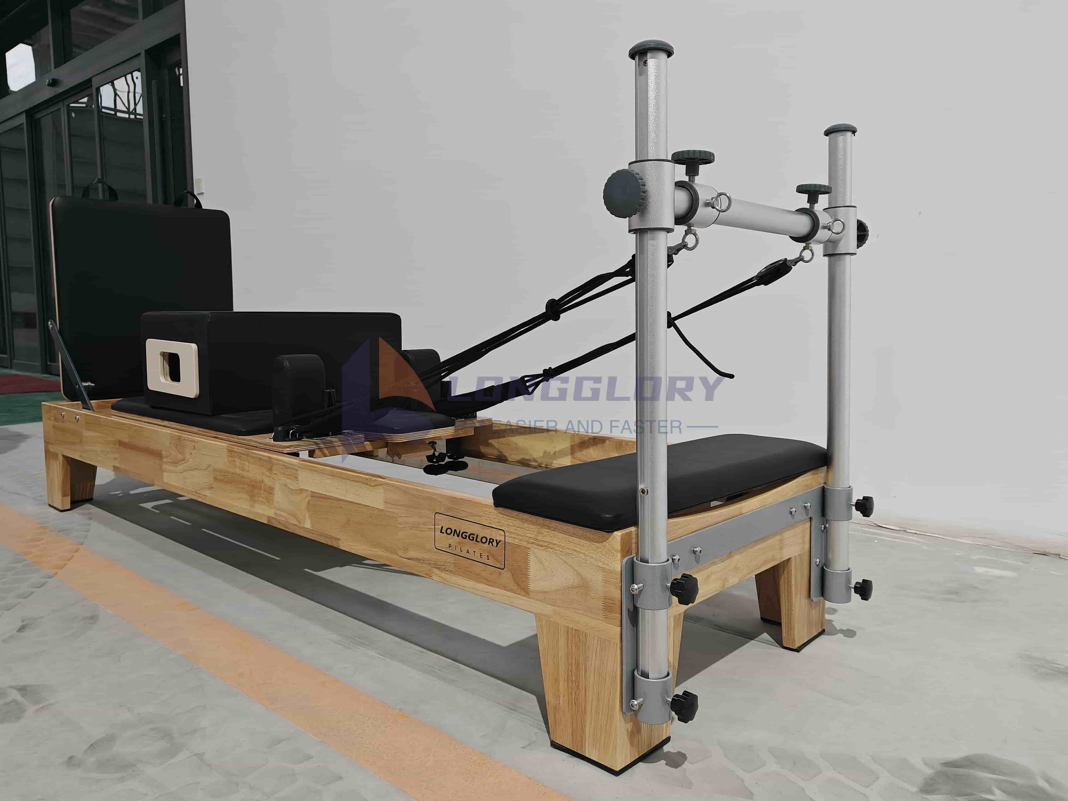 Oak Wood Pilates Reformer
