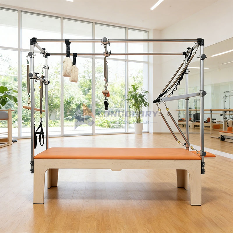 Maple Wooden Pilates Cadillac Reformer